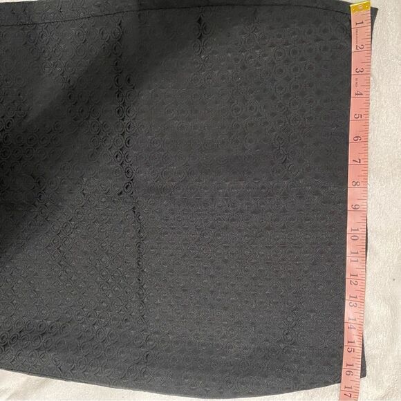 NWT Banana Republic Circular Jacquard Black Skirt - Picture 11 of 11
